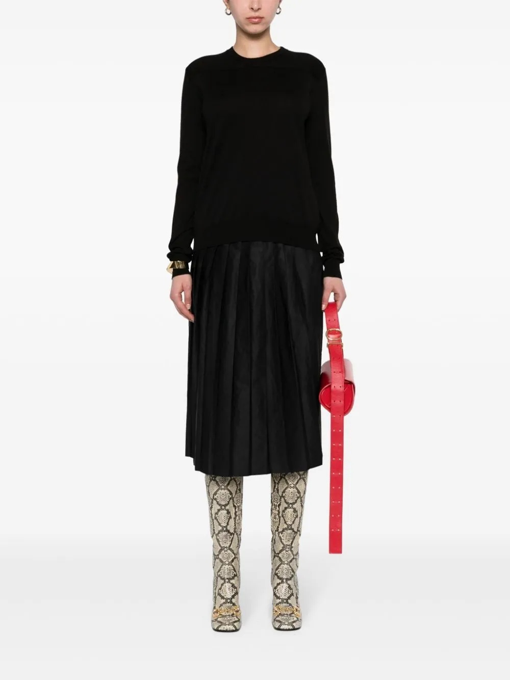 Ribbed Cotton Jumper