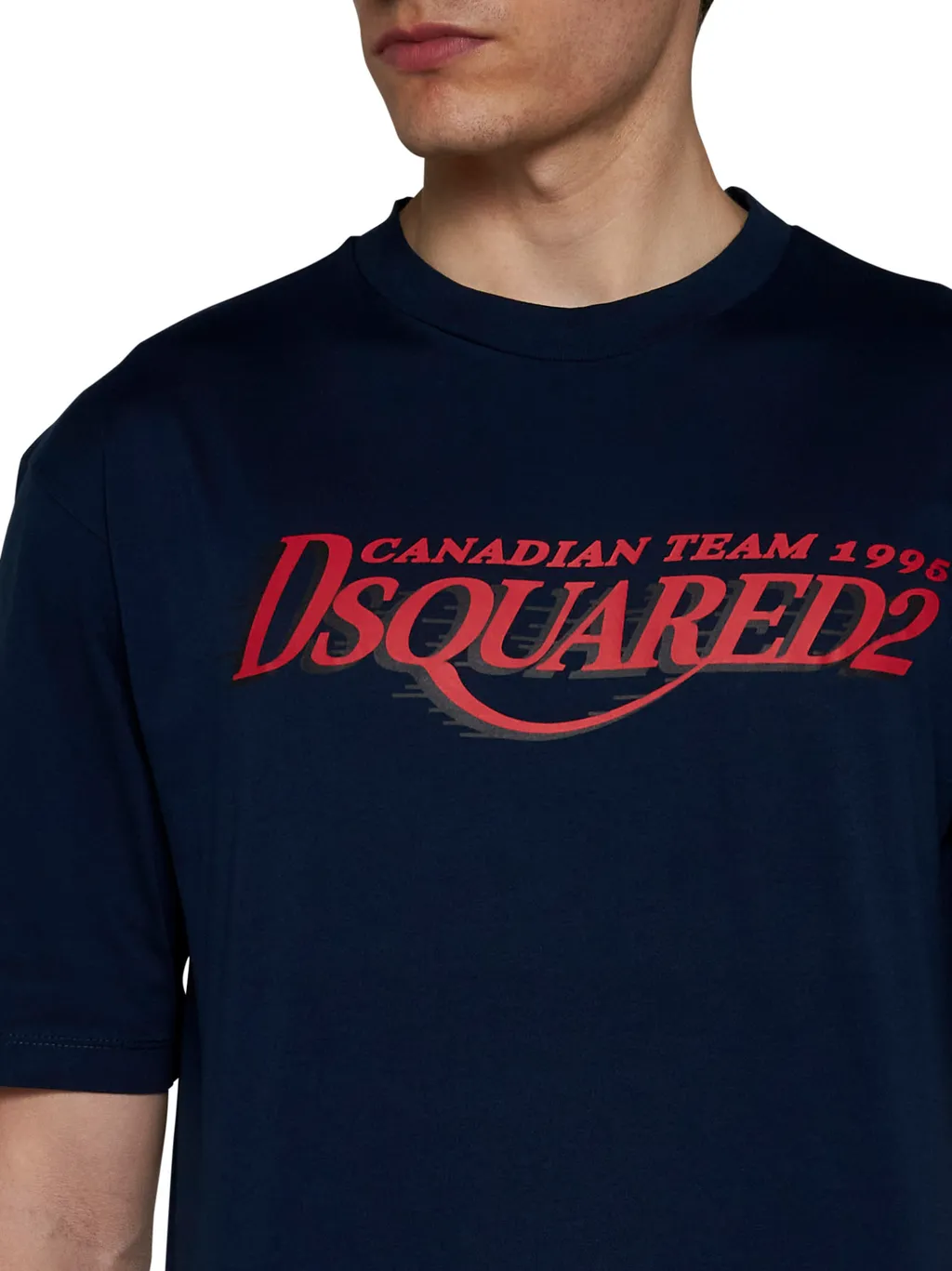 Dsquared2 Logo Printed Crewneck T-Shirt