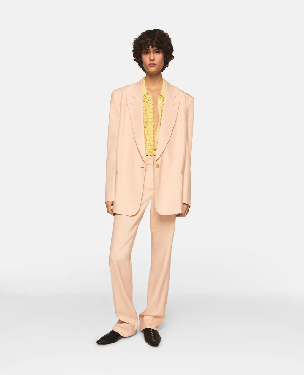 Stella Mccartney Peak-Lapels Single-Breasted Tailored Blazer