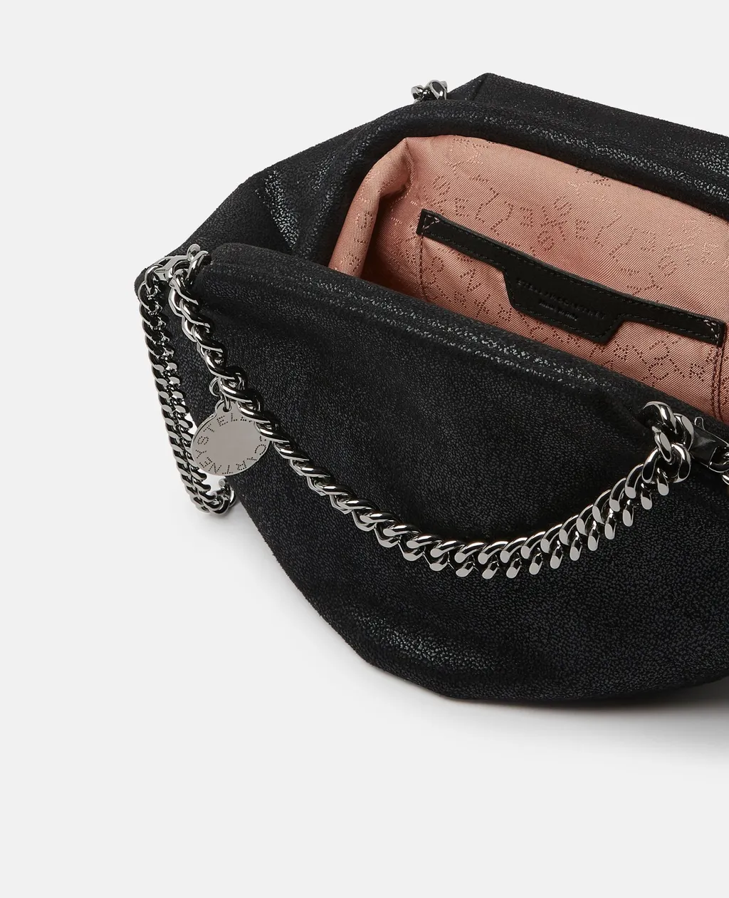 Stella Mccartney Falabella Logo Charm Mini Tote Bag