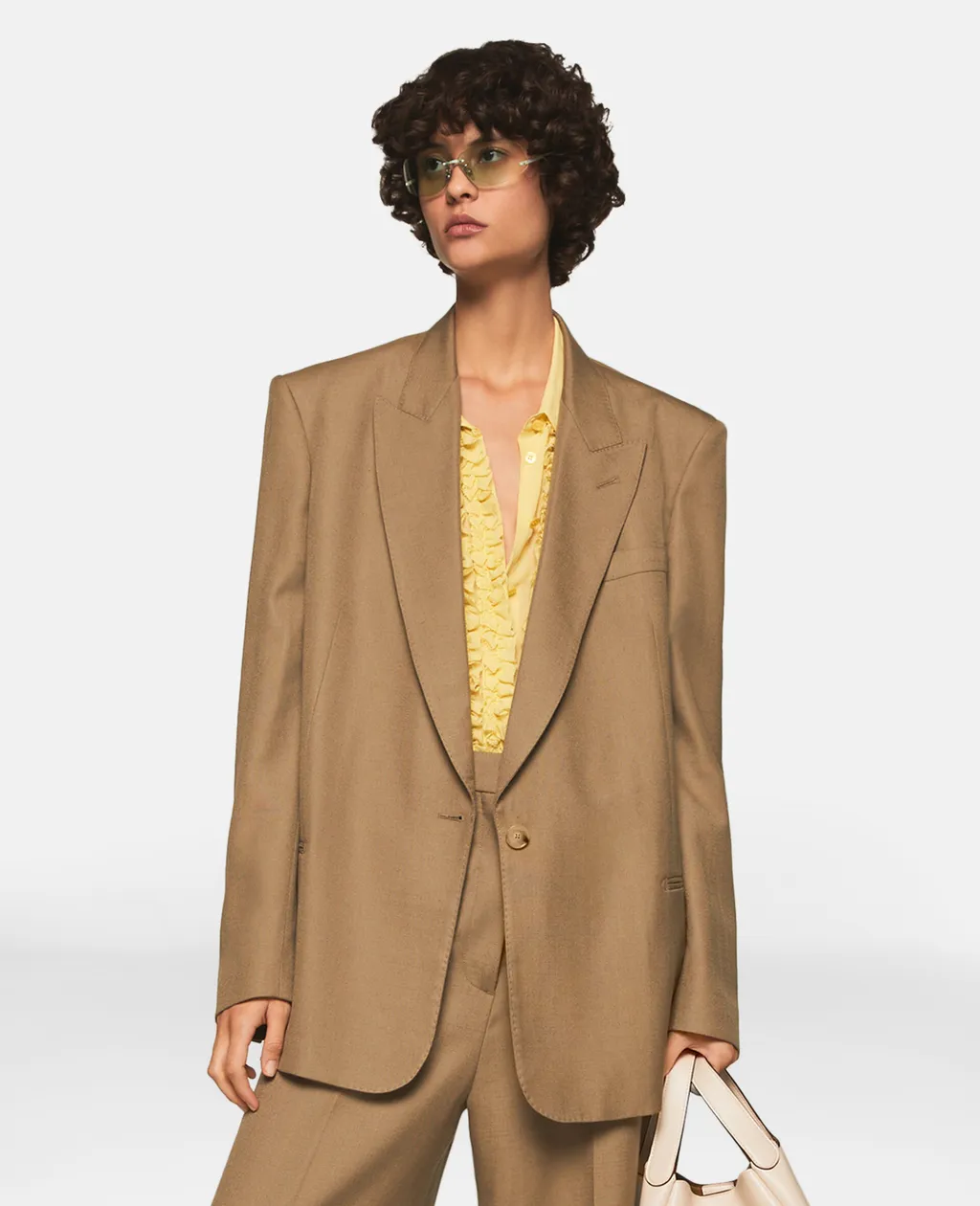 Stella Mccartney Peak-Lapels Single-Breasted Tailored Blazer