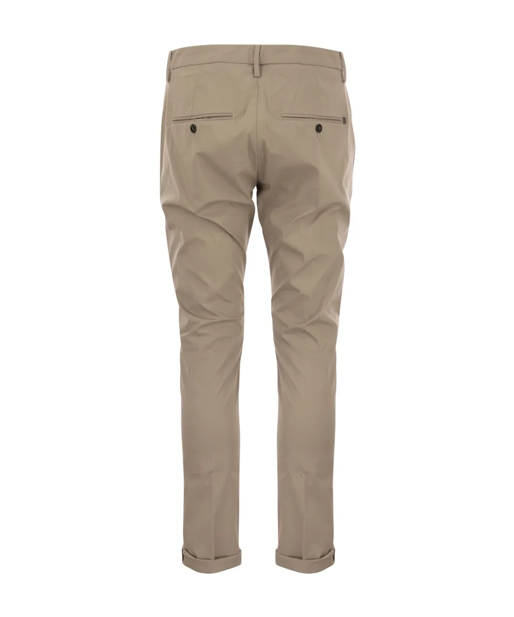 Dondup Mid-Rise Straight Leg Trousers