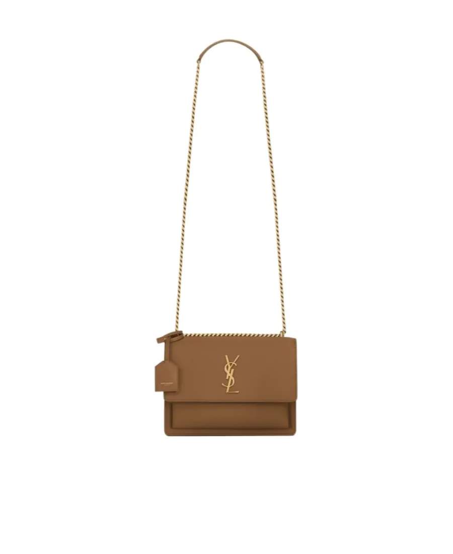 Saint Laurent Sunset Chained Medium Shoulder Bag