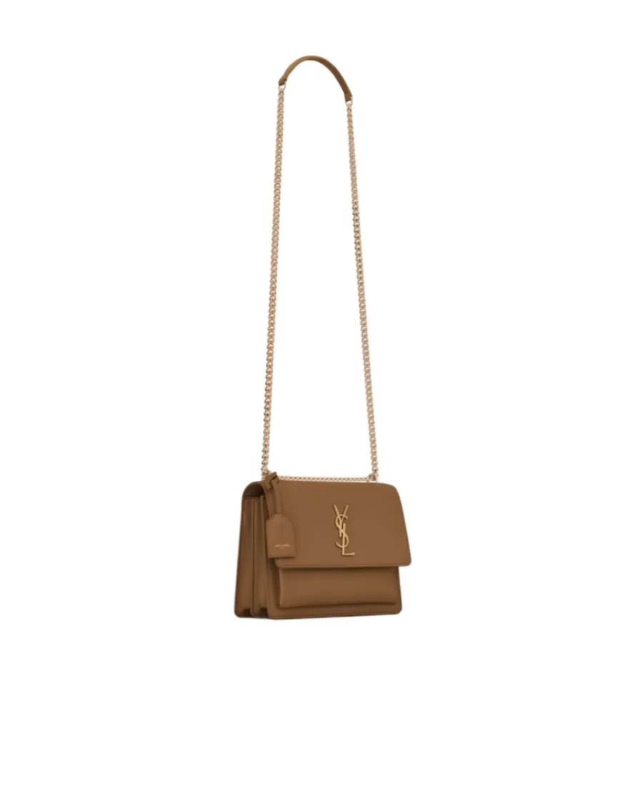 Saint Laurent Sunset Chained Medium Shoulder Bag