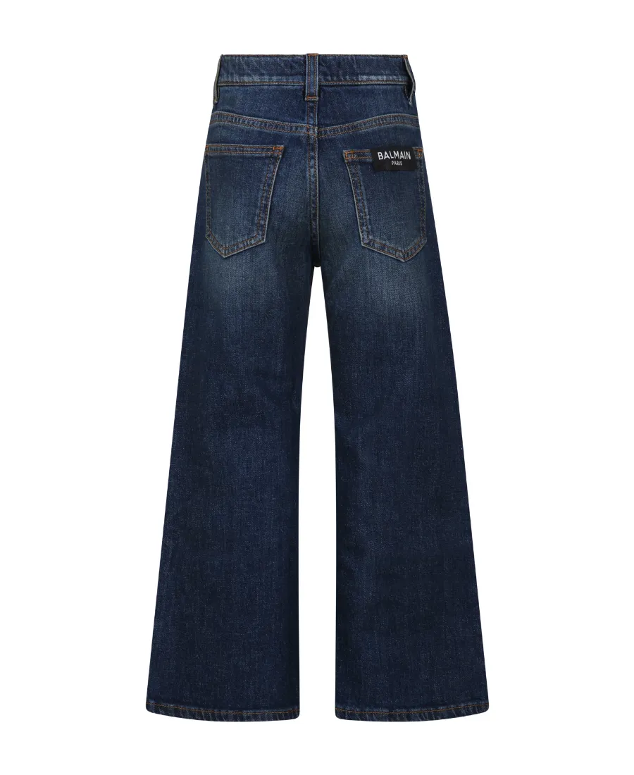 Mid-Rise Straight-Leg Jeans