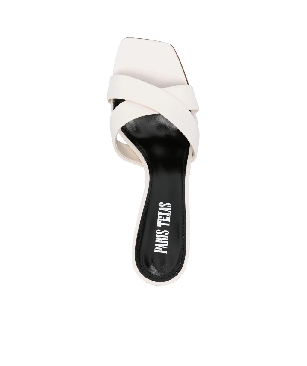 Paris Texas Dafne Crossover Strap Mules