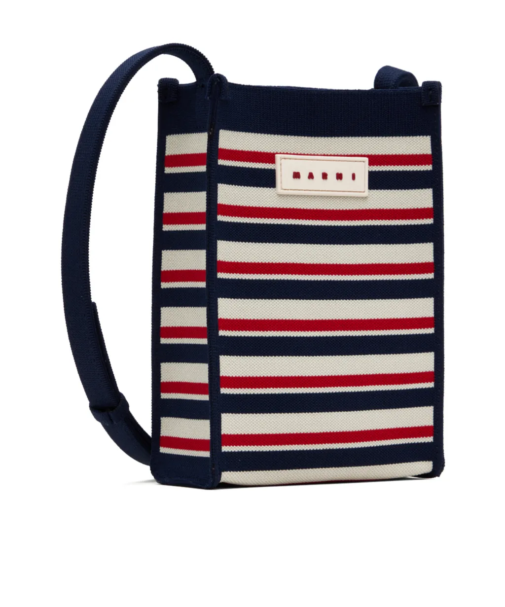 Mini Striped Crossbody Bag