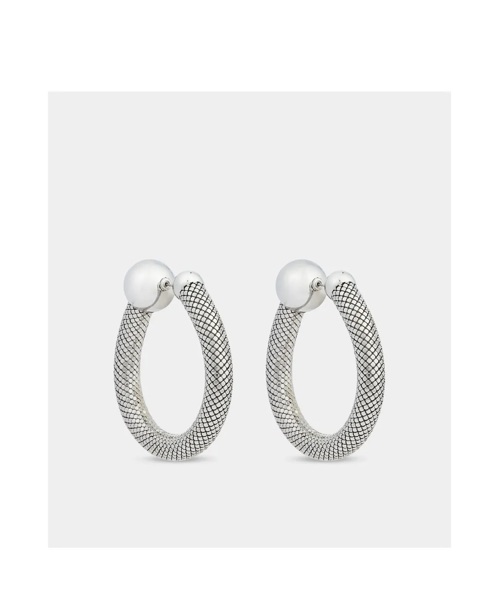 Pixel Hoop Earrings