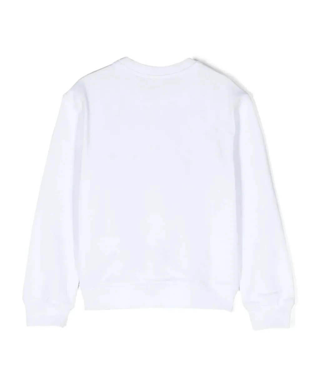 Dsquared2 Kids Logo Printed Crewneck Sweatshirt