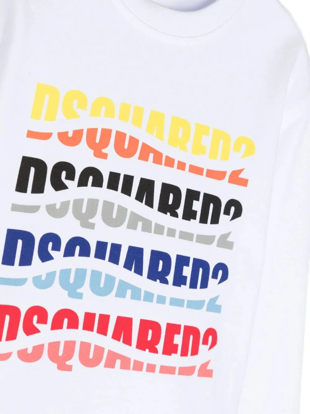 Dsquared2 Kids Logo Printed Crewneck Sweatshirt