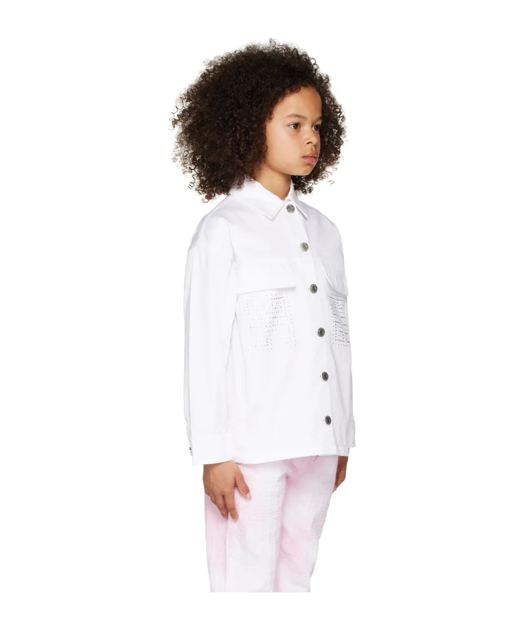 Button Long-Sleeved Denim Jacket