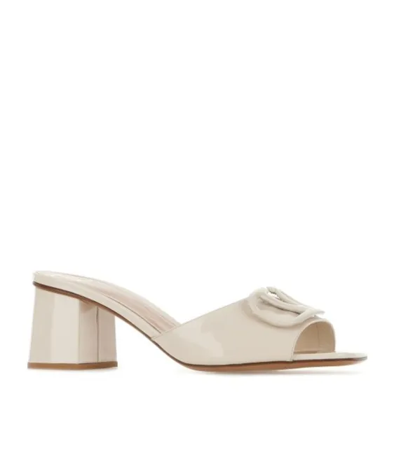 Valentino	Vlogo Signature Square Toe Sandals
