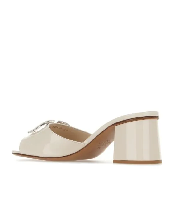 Valentino	Vlogo Signature Square Toe Sandals