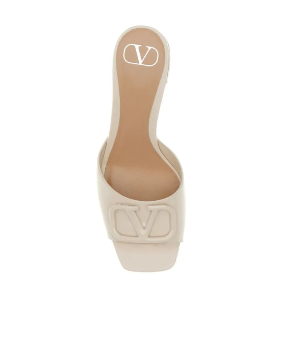 Valentino	Vlogo Signature Square Toe Sandals
