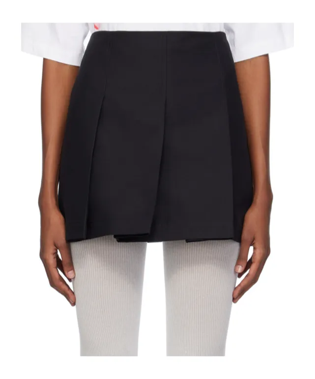 Marni High-Waist Pleated Mini Skirt