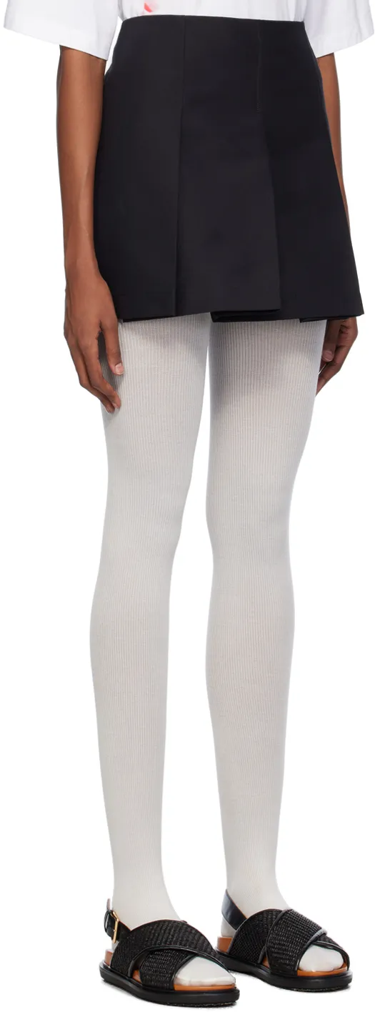 Marni High-Waist Pleated Mini Skirt