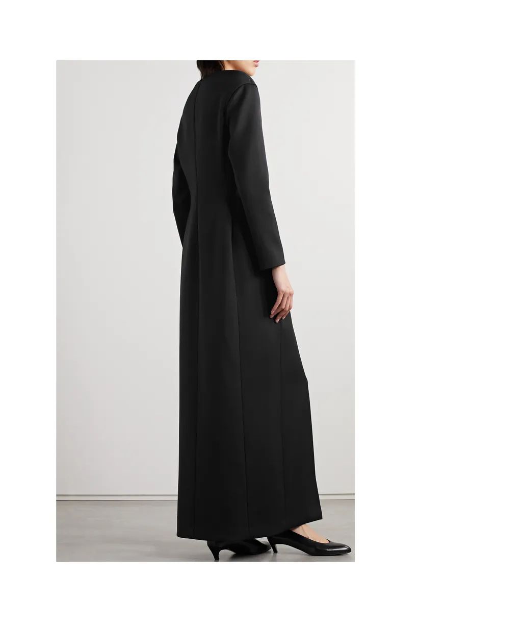 Reysha Wool Extra-Long Dress