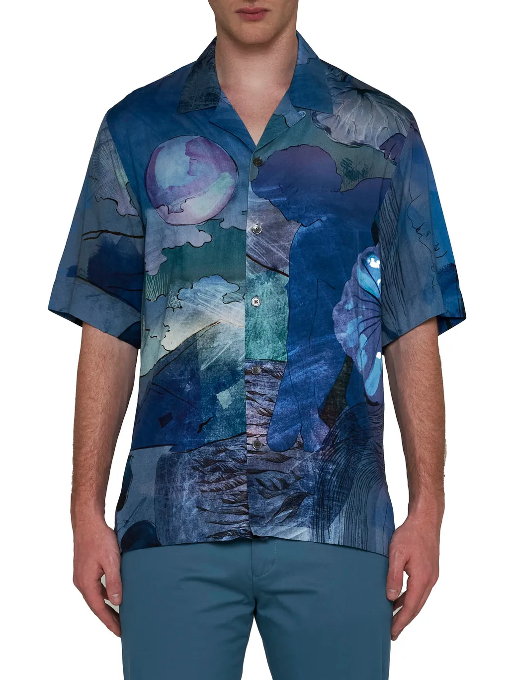 Paul Smith Graphic Printed Short-Sleeved Shirt