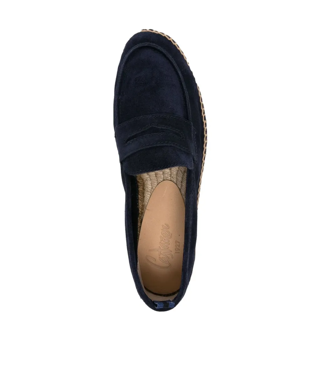 Braided-Raffia Suede Espadrilles