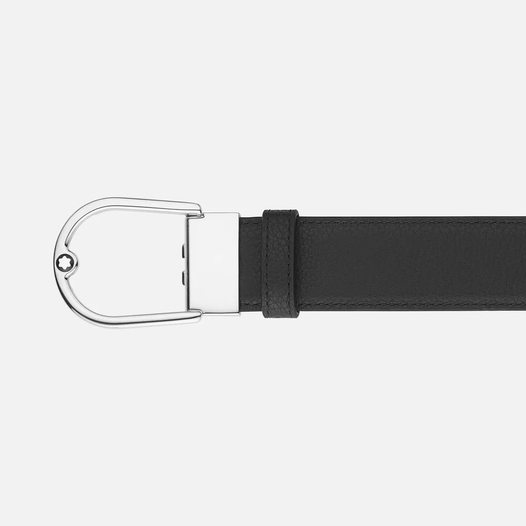 Double-Sided Horseshoe Buckle Belt