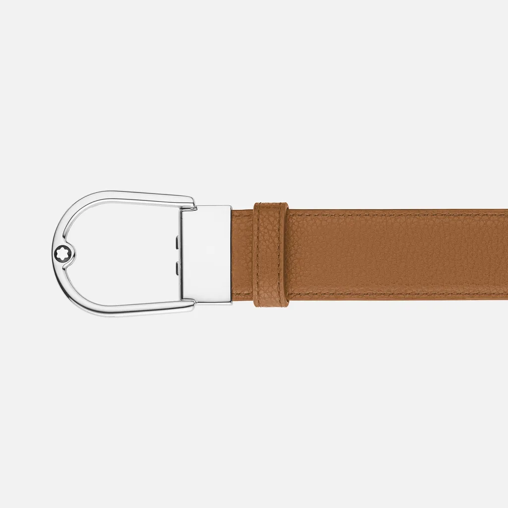 Double-Sided Horseshoe Buckle Belt