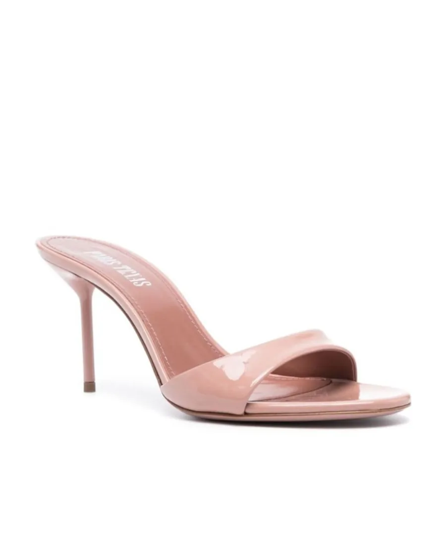Logo Insole High-Heeled Sandals