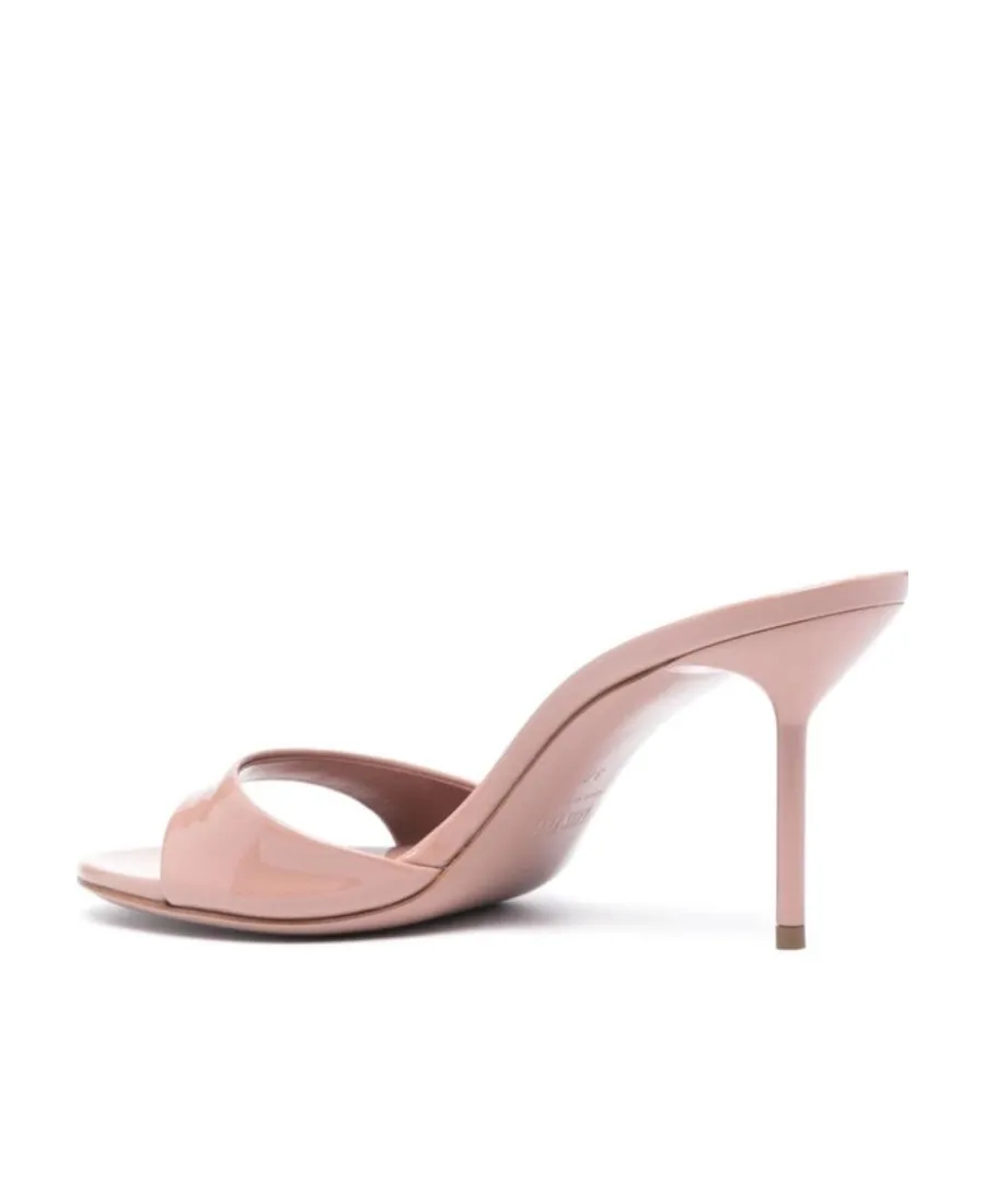 Logo Insole High-Heeled Sandals