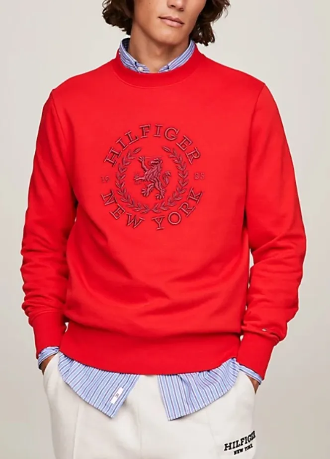 Embroidered-Logo Cotton Sweatshirt