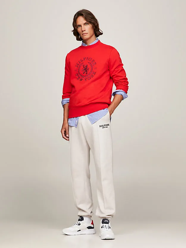 Embroidered-Logo Cotton Sweatshirt