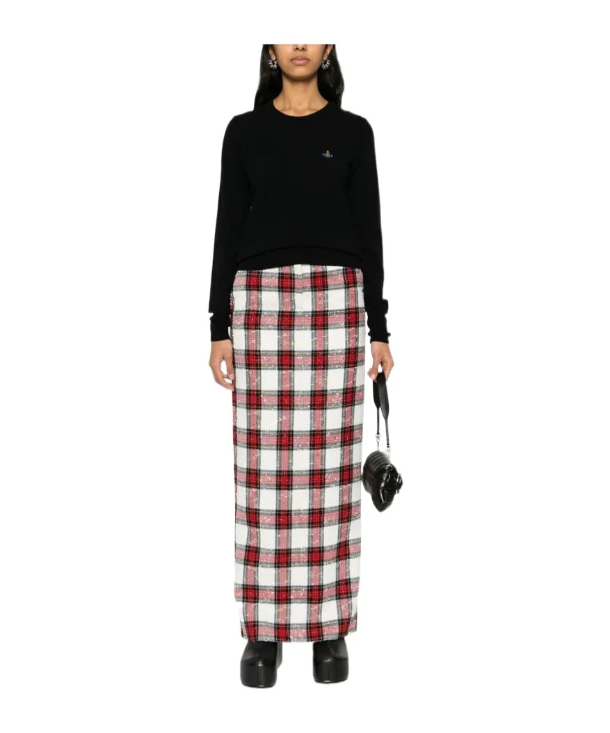 Vivienne Westwood Orb-Embroidered Crewneck Jumper