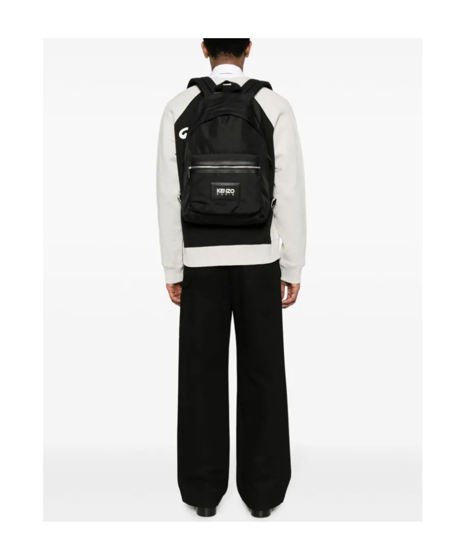 Kenzo Logo Patch Backpack
