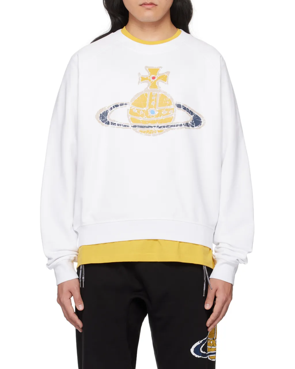 Vivienne Westwood Orb Printed Crewneck Sweatshirt
