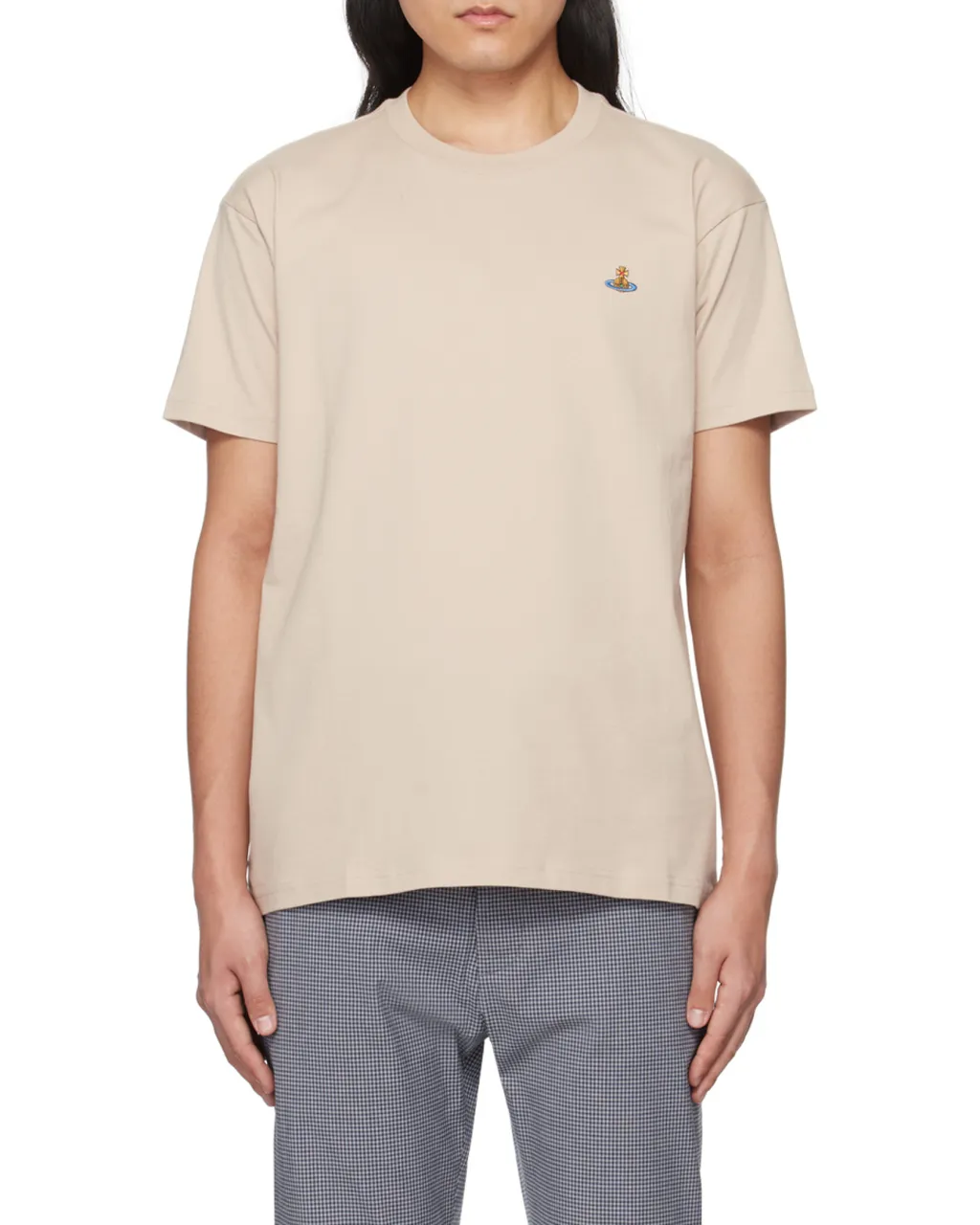 Vivienne Westwood Logo Embroidered Crewneck T-Shirt