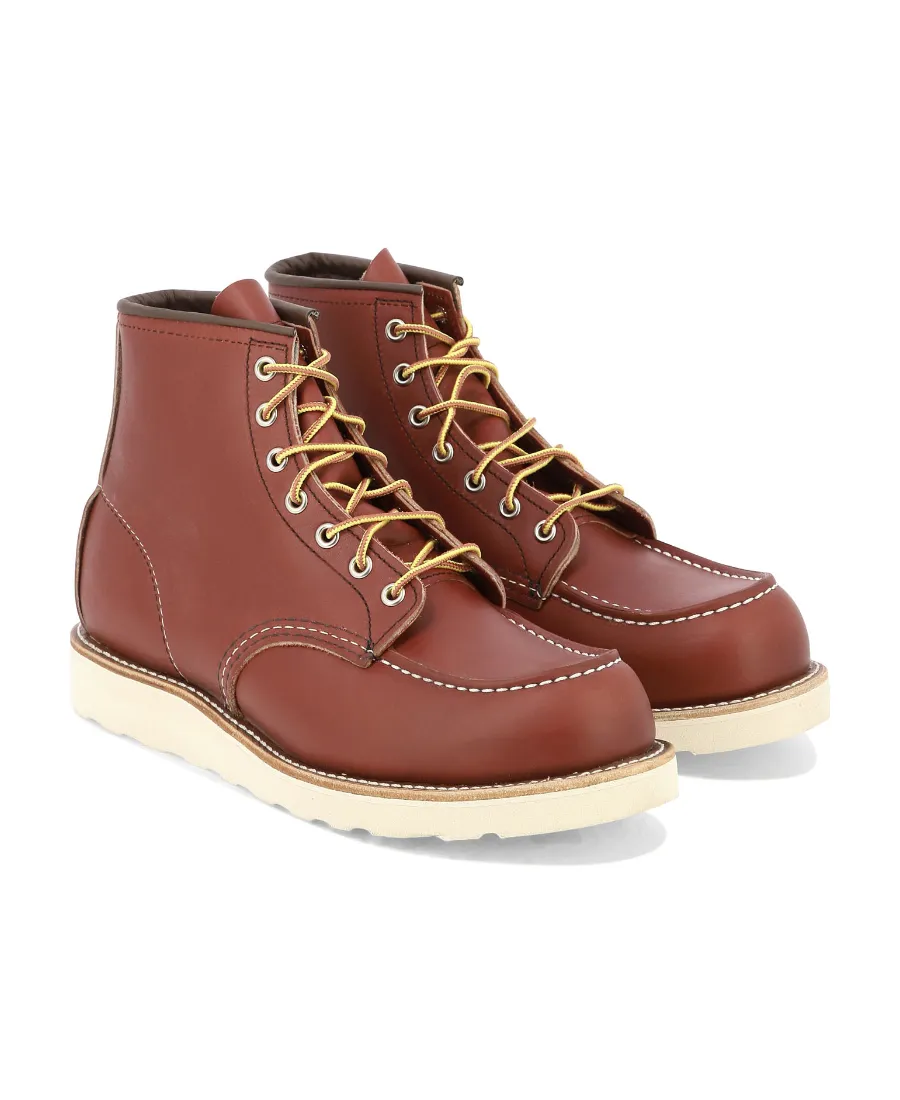 Round Head Lace-Up Boots