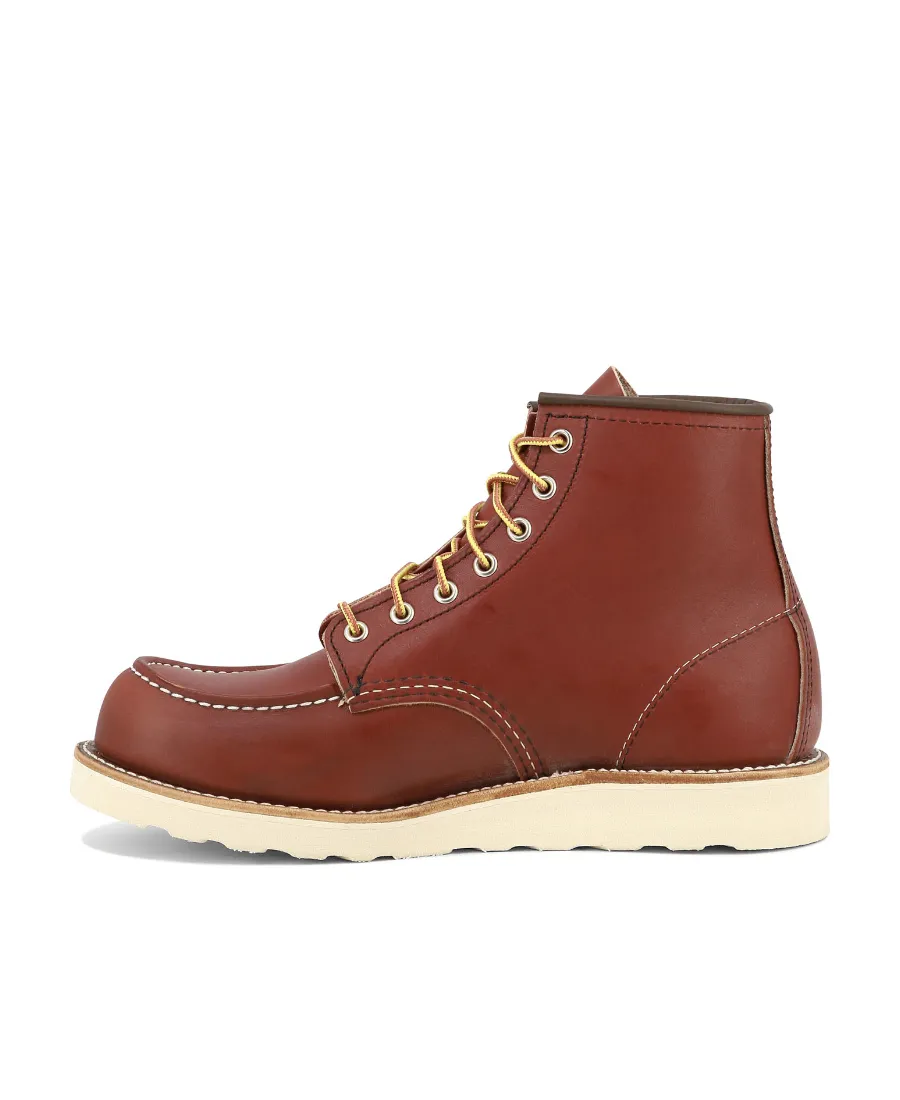 Round Head Lace-Up Boots
