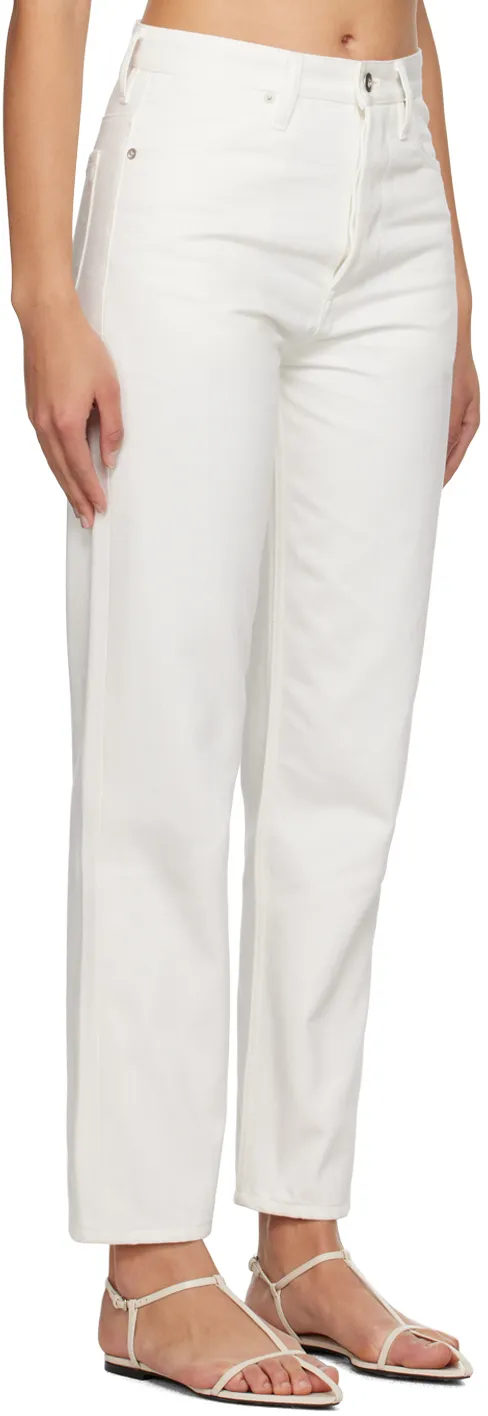 Jil Sander Mid-Waisted Cropped Jeans