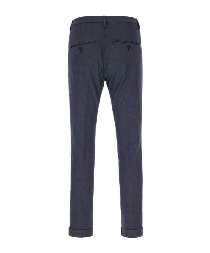 Dondup Mid-Rise Slim-Cut Chino Trousers
