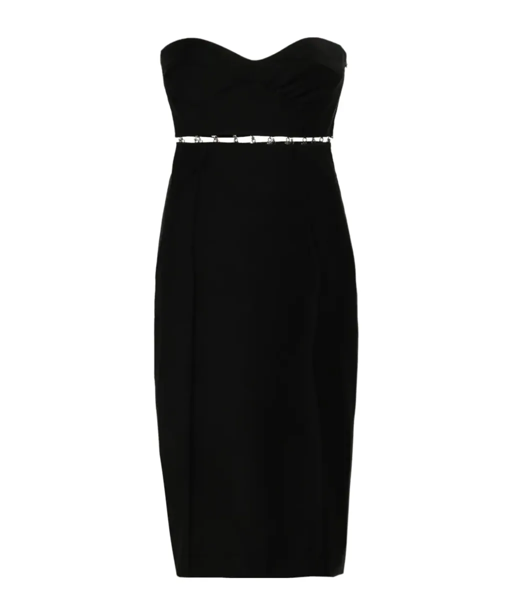 Bustier-Style Twill Set