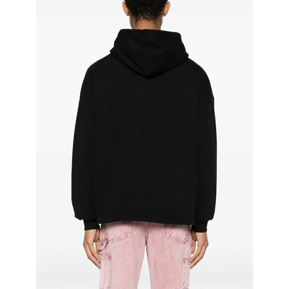 Gcds Logo Embellished Drawstring Hoodie