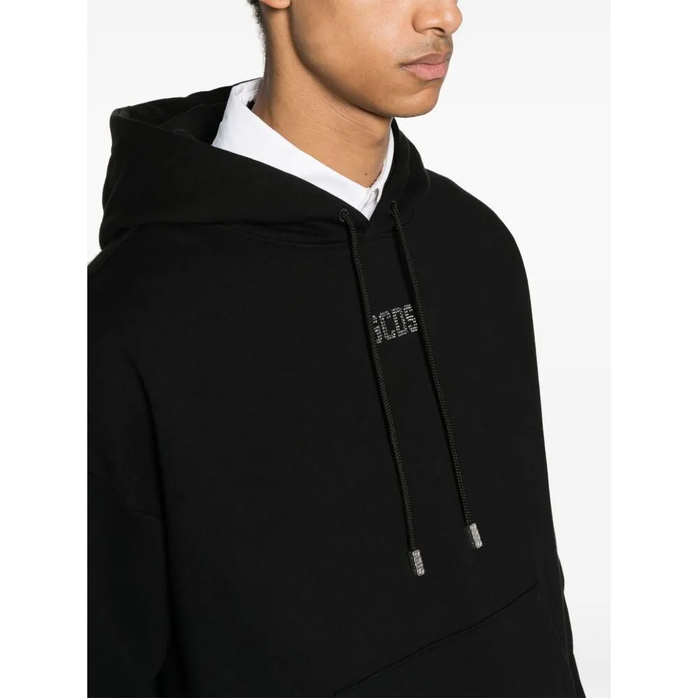 Gcds Logo Embellished Drawstring Hoodie