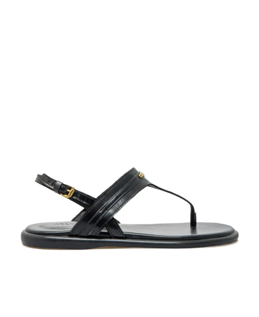 Round-Headed Flat Sandals