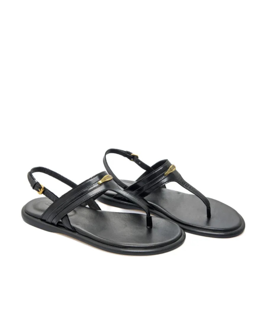 Round-Headed Flat Sandals
