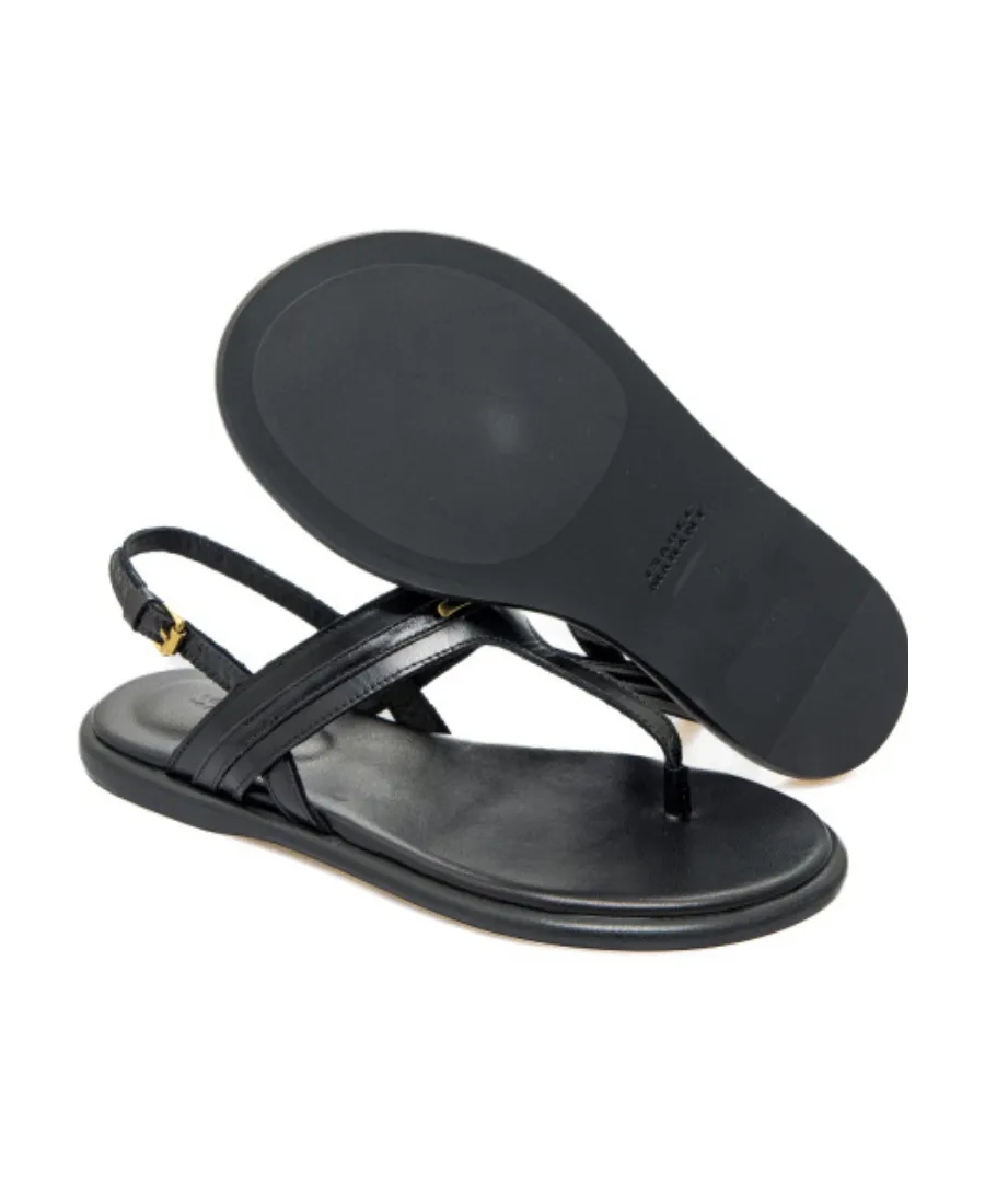 Round-Headed Flat Sandals