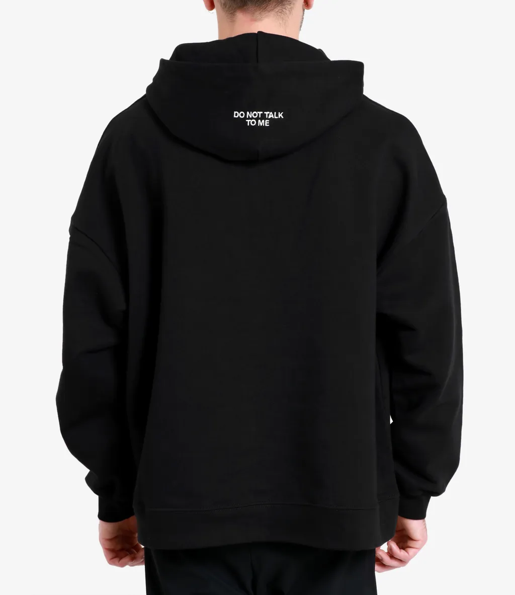 Do Not Talk To Me Cotton Hoodie