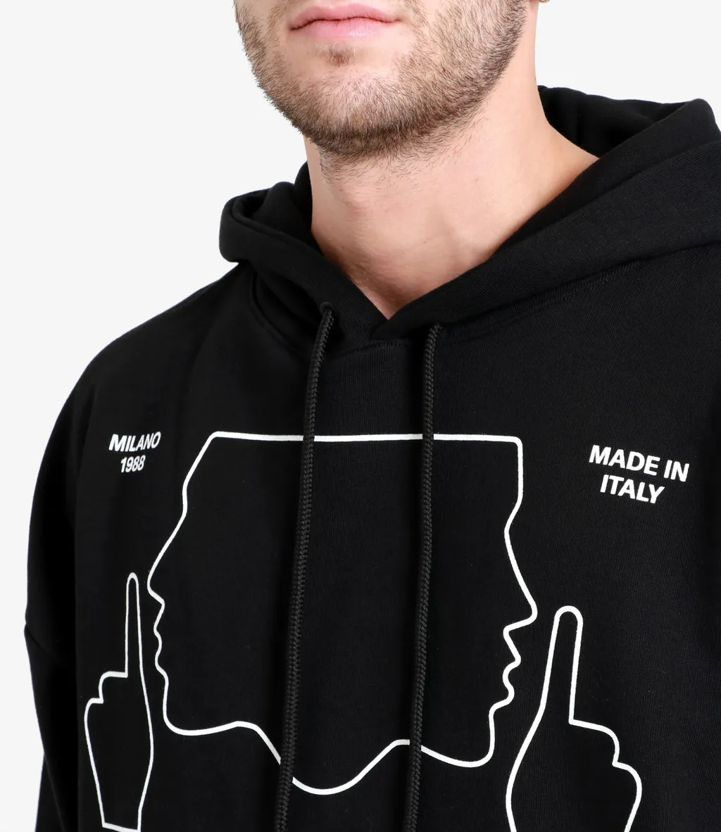 Do Not Talk To Me Cotton Hoodie