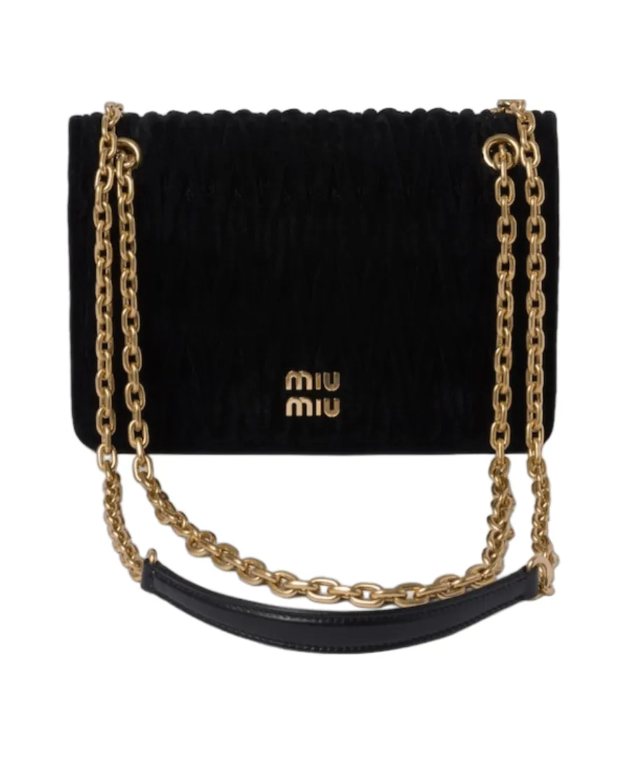 Matelassé Velvet Mini-Bag