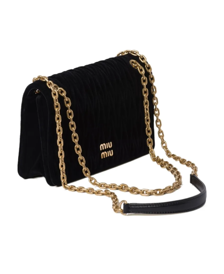 Matelassé Velvet Mini-Bag