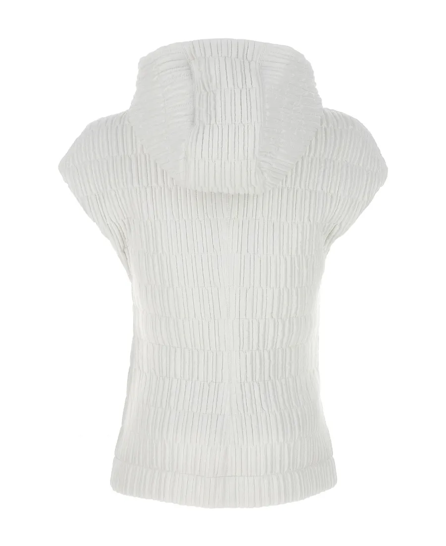 Salvatore Ferragamo Quilted Zipped Hooded