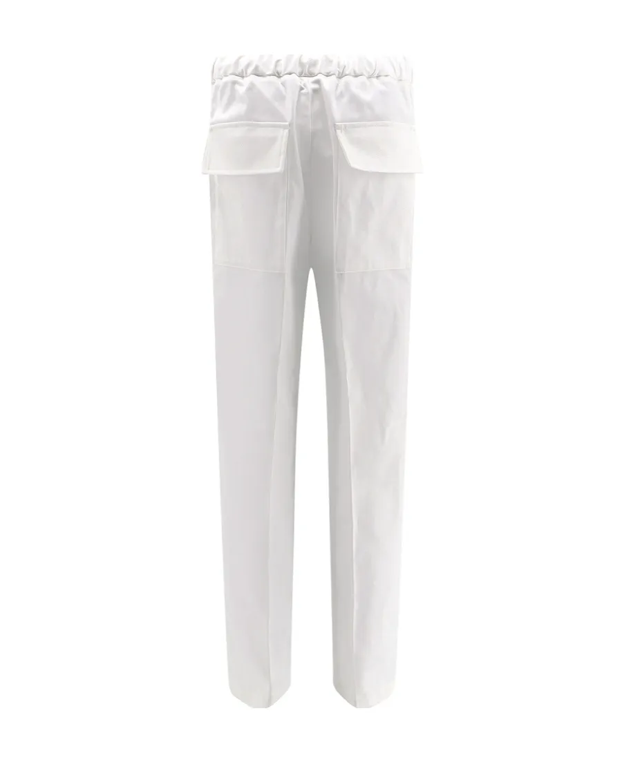 Jil Sander Elasticated Waistband Straight-Leg Pants