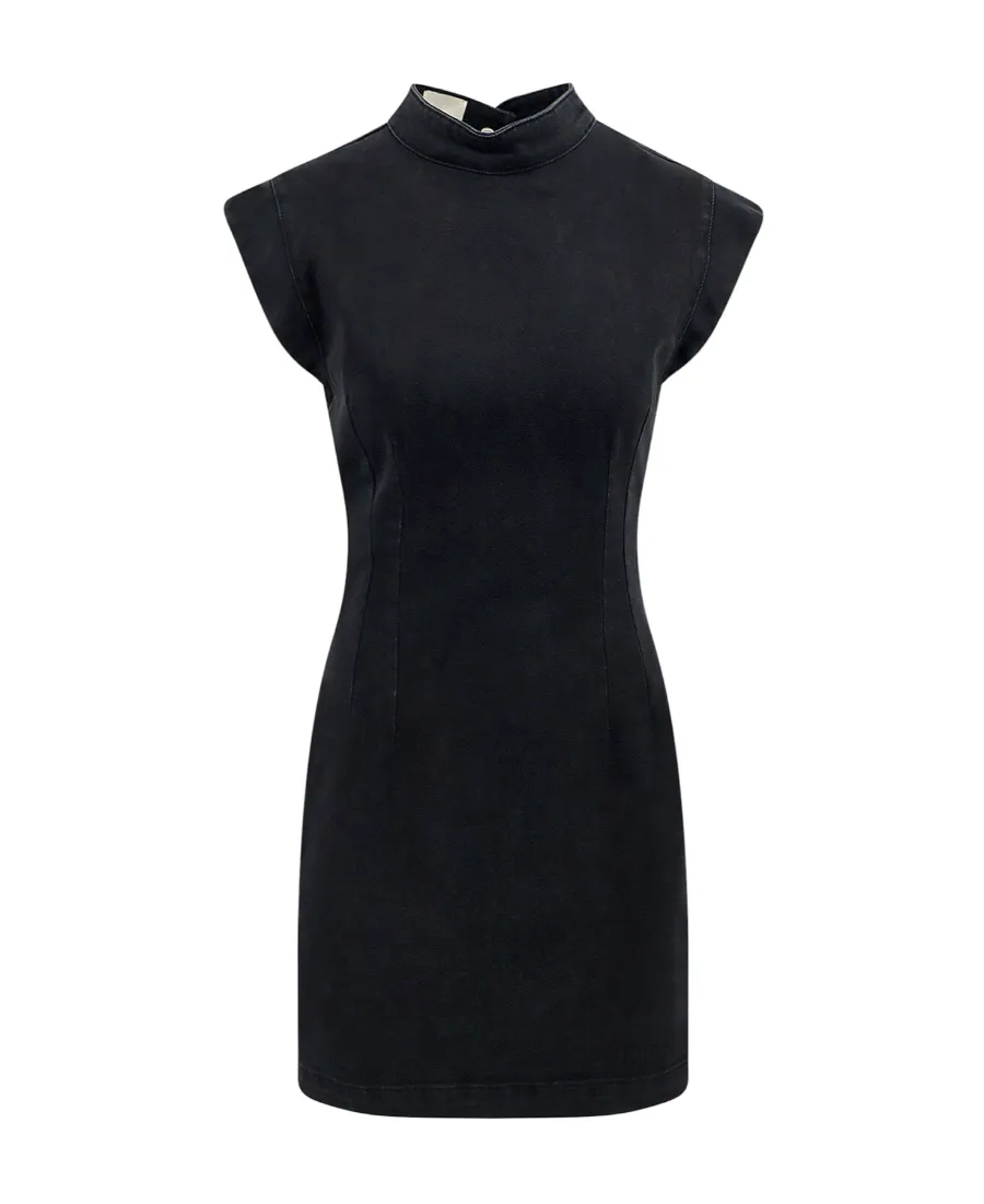 Isabel Marant Nina Cape-Sleeved Mini Dress